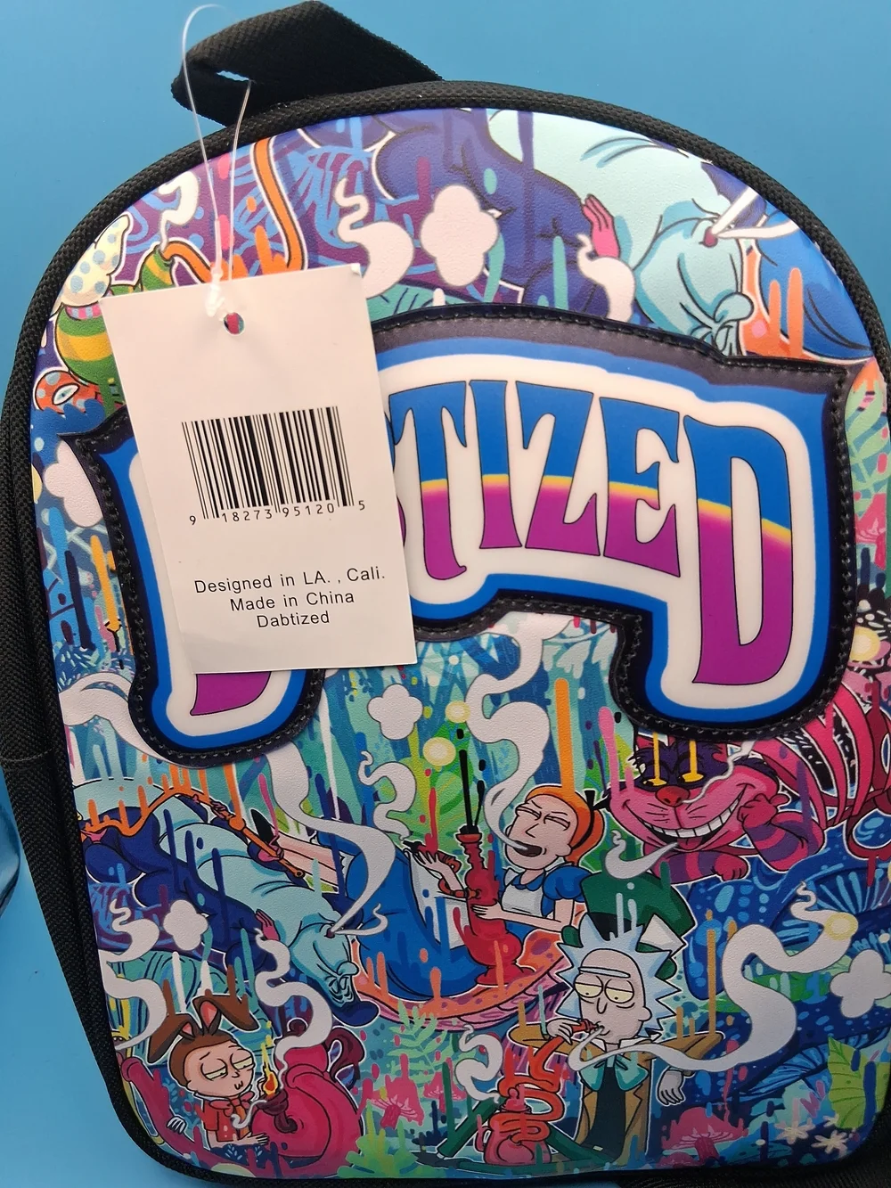 DabTized Graphic Men's Backpack — Multicolor L.E.D LOOK AT PICS.NEW